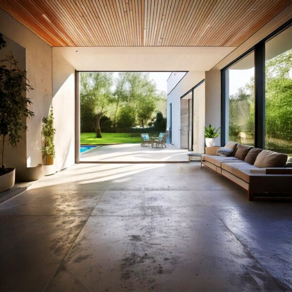 Firefly microcement flooring